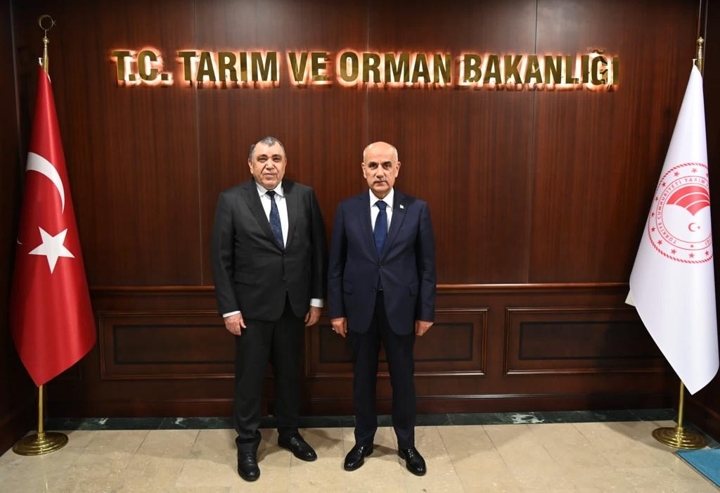 Genel Başkanımız Akçul Tarım ve Orman Bakanı Kirişçi'yi Ziyaret Etti