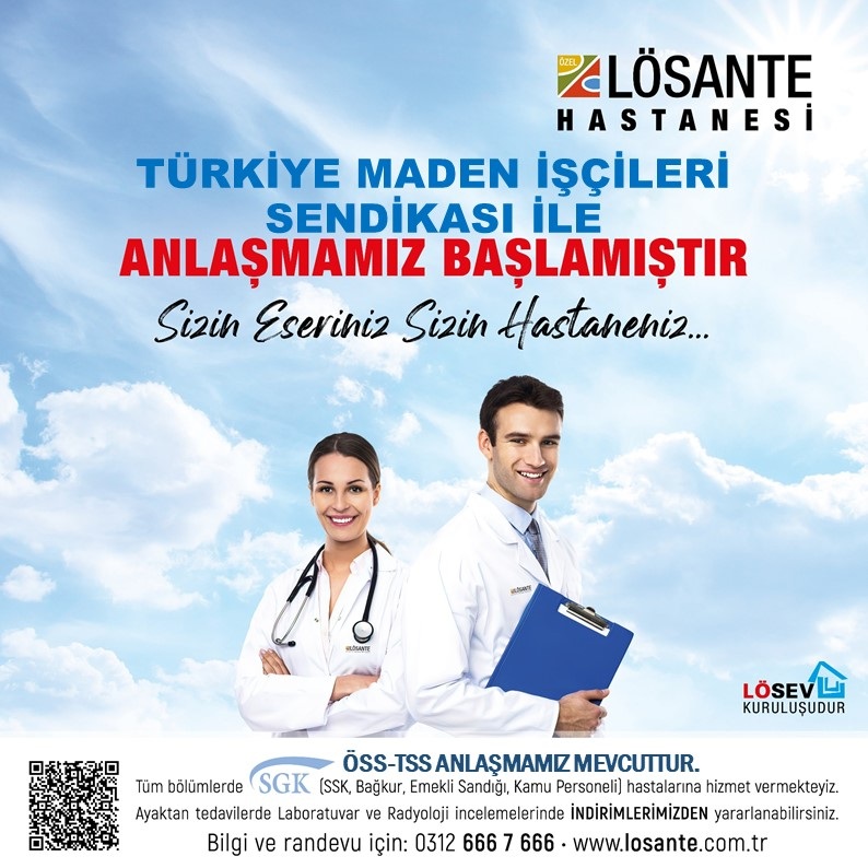 Lösante Çocuk ve Yetişkin Hastanesi İle Sendikamız Protokol İmzaladı