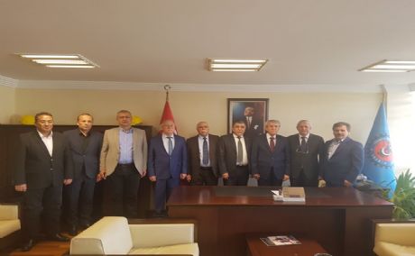 TEKSİF Genel Başkanı Nazmi Irgat Sendikamızı Ziyaret Etti